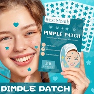 216Pcs Colorful Star Acne Patch / Mini Invisible Pimple Acne Removal Concealer / Hydrocolloid Fade F