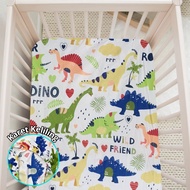 KATUN Code W83B baby BED SHEET motif Size 12 x 8 cm CVC cotton material Plain Japanese Cotton T-shir