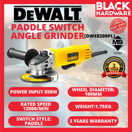 Black Hardwarer DEWALT  Paddle Switch Anger Grinder Pengisar Sudut Grinding Cutting Disc Cutter Mesi
