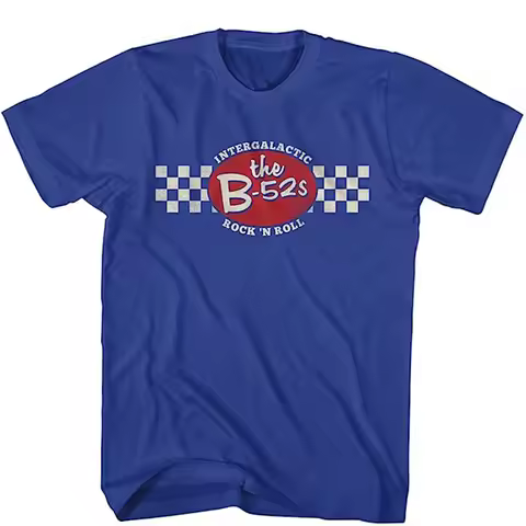 1990 The B-52's American Five-a-side Punk New Wave Band Casual T-shirt Men's and Women's Luxury Band