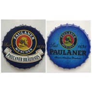 Paulaner Vintage Style Beer Bottle Cap for Men