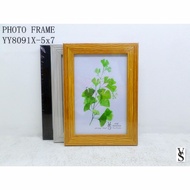 WOODEN PHOTO FRAME ACETATE PLASTIC 5R 6R Picture frmae 5X7 inches (YY8091X-5X7 / 6X8) frame home dec