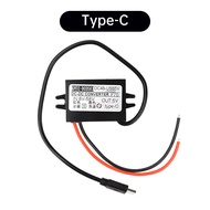 15W không thấm nước xe silicone-chậu DC-DC Bo mạch chuyển đổi 8-58V để 5V2-3A mô-đun giảm áp 48v24v1
