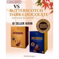 ( ID 10998)VSLIM ADVANCE BOOSTER  DYNA COKLAT & BUTTERSCOTCH 7SACHET
