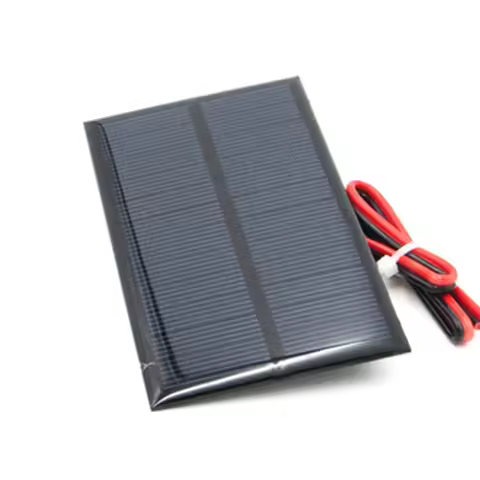 Quality Wholesale 6V 1W 1.1W 2W 3W 4.5W 6W 10W Solar panel/DIY 6V home Solar system with line