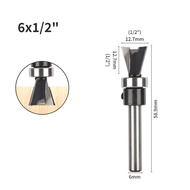 Dovetail Bit Anti Kickback Design C3 Micro-grain Carbide Clean Cutting
