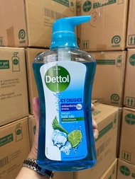 สบู่เหลว เจลอาบน้ำ DETTOL ขวดปั่ม ขนาด 450-500ml.