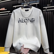 FGD | เสื้อแขนยาวชายคอปก พิมพ์ลายตัวอักษร หนานุ่ม