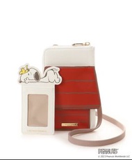 🐧Samantha Thavasa Petit Choice x Snoopy 手袋連卡片套 11x18x3cm✈️日本代購/代拍🐧龍店