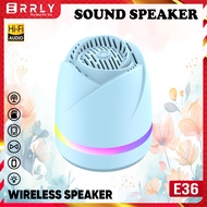 ERRLY E36 Speaker Bluetooth Wireless LED RGB Lighting Speakers Rose Portable Hi-Fi E36 TWS 2 IN 1 de
