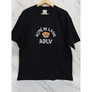 Adlv Bear Brown Black Tee