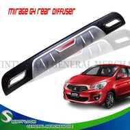 ❡Mirage G4 2012 - 2017 Rear Bumper Diffuser