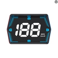Head Up Display, GPS Speedometer Universal Car Heads-up Display 3 Inch MPH Speed Meter with Compass 