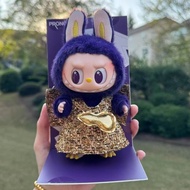 Bubble LABUBU Angel Milan LABUBU Vinyl Plush Doll Mystery Box Lock Pendant Doll