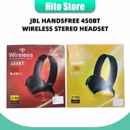 JBL Headphone Bluetooth MDR 450BT -Wireless Headset Extra Bass