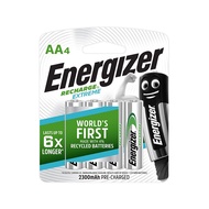 Energizer Recharge Extreme 4pcs AA 2300mAh Rechargeable Battery