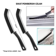 Gap cleaning brush, gap brush, plate frame