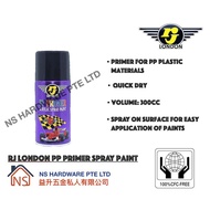 RJ London PP Acrylic Primer Spray Paint / Polypropylene Aerosol Primer / 300cc