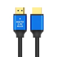 HDMI สาย HD เชื่อมต่อ2.0แล็ปท็อปหน้าจอคอมพิวเตอร์ทีวีกล่องรับสัญญาณ4K ข้อมูลเพิ่มความยาวโทรศัพท์มือถือ