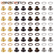 1box 200 sets 4 colors Iron Grommet Eyelet Findings with Washers for bag Repair Replacement pack Mix
