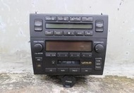 中古零件 原廠【98~05年 GS300 音響主機 + 冷氣面板】凌志 LEXUS 空調冷氣面板 冷氣開關 AC 零件