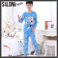 Blue Ultraman Cartoon Kids cotton Pajamas Sleepwear Boys Girls (1yrs - 12yrs)