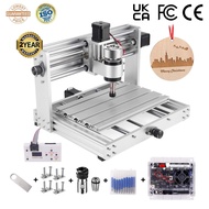อัพเกรด CNC 3018PRO MAX ENGAVER ด้วยแกนหมุน 200W เครื่องกัด PCB 3 แกน GRBL Control Wood Wood engrave
