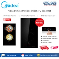 Midea MIH350D0A2K Domino Induction 2 Zone Hob Induction Cooker Kitchen Hob