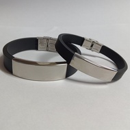 Elderly Anti-Lost Bracelet Elderly Dementia Anti-Lost Handy Tool Children Information Card Stainless