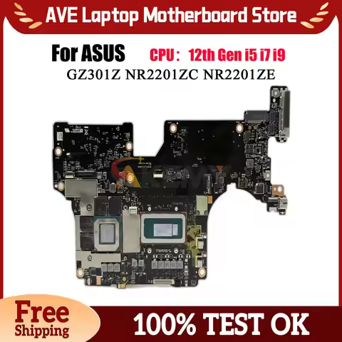 NR2201ZE Laptop Motherboard For ASUS Rog Flow X13 NR2201ZE NR2201ZC NR2201ZA NR2201Z GZ301Z Mainboar
