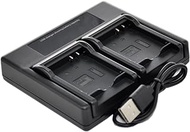 NP-FZ100 Battery Charger USB Dual for Sony NPFZ100 BC-QZ1 A7RM3 A7R III ILCE-A9 ILCE-9 ILCE9 Z Series Digital Camera s1a