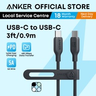 Anker 544 USB C to USB C Cable 3ft/0.9m 140W Fast Charging Bio-Based Nylon Type C Cable A80F1