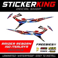 Raider Reborn 150 IT Salaya Decals with freebies