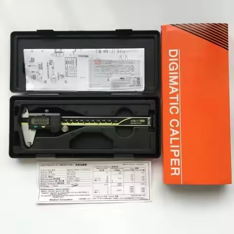 Japan Caliper Stainless Steel Absolute Digital Caliper 500-193-30 Battery Powered Inch/Metric 8" Ran