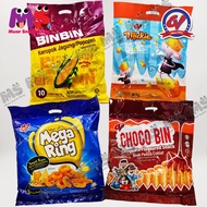 CV Corn Snack / Keropok Jagung | BinBin Popcorn | Choco Bin Chocolate | Mega Ring Sweet Cheese | Mic