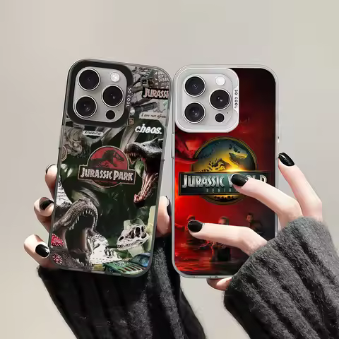 Movie J-Jurassic Park Word phone case For Samsung A07 A17 A06 S25 S24 S23 4G 5G Protective IMD Color
