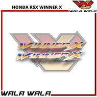 HONDA RSX150 WINNER X Fairing 3D Decal 3M Sticker Waterproof Logo.