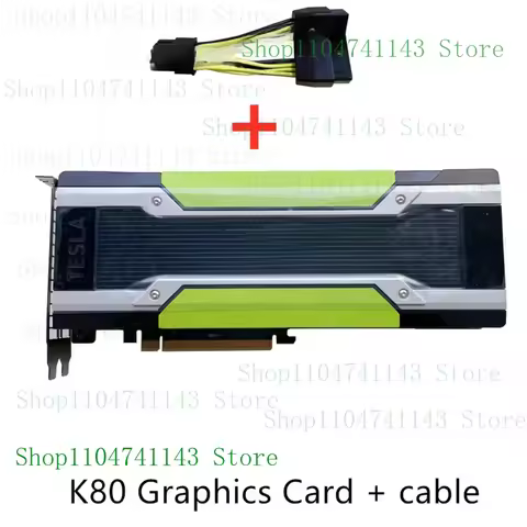 Graphics Card For NVIDIA TESLA K80 24GB GPU J0G95A 796124 -001 699-22080-0200-501 Video Card Fast sh