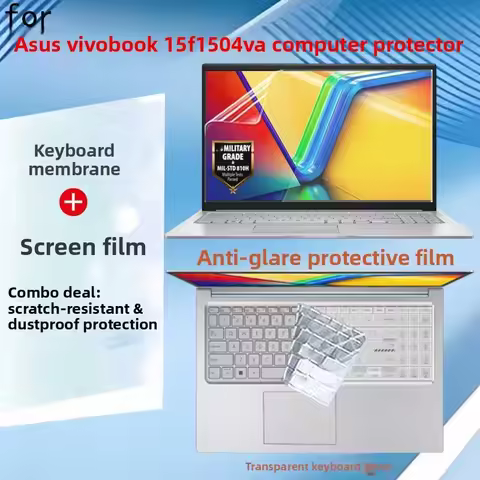 For ASUS Vivobook 15 F1504 laptop screen protector keyboard film ultra clear anti glare/anti blue li
