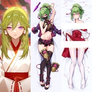 Kuki Shinobu Dakimakura ☆ Genshin Impact ปลอกหมอนหนุน miHoYo HD ปลอกหมอนพิมพ์ดิจิตอลขนาดเท่ามนุษย์เต็มตัวปลอกหมอนอิง