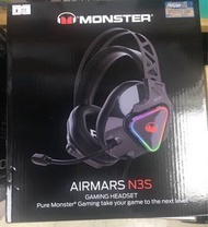 （全新行貨）MONSTER  AIRMARS-N3S 環境降噪電競遊戲耳機
