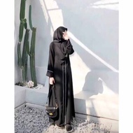 ABAYA ARAB//GAMIS ARAB//ABAYA GAMIS FLAT TENGAH//ABAYA GAMIS SYARI