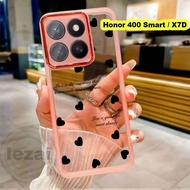 Casing Honor 400 Smart 400Smart 5G Case Honor X7D X7 d Casing Soft Shockproof Carton Clear Back Cove