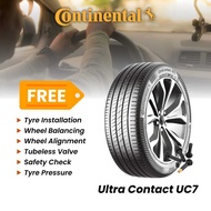 NEW TYRE 205/55R16 ULTRA CONTACT UC7 CONTINENTAL  (WITH INSTALLATION)