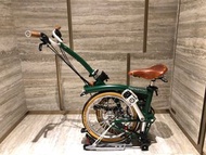 Brompton C-Line 6Speed Racing Green