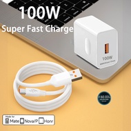 Honor 100W Super Fast Charger For Honor X9 X40 X30 X20 90 80 70 60 50 Pro SE Magic VS Fold V2 3 4 5 