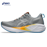 ASICS NOVABLAST 5 MEN RUNNING SHOES IN GRAVEL/WHITE