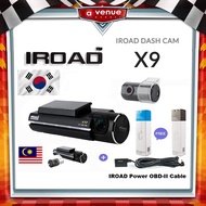 IROAD X9 DASH CAM FRONT &amp; REAR VIEW FULL HD RECORDINGS