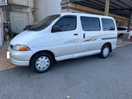 2001年 豐田海力士【2.7 白銀色 自排 一手車 豪華版 氣囊 二排獨立座椅 二三排全新皮椅 可變更貨車牌 內外漂亮