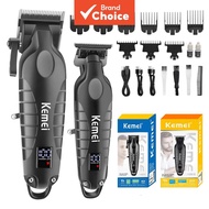 KM-2290 | KM-2293 two-piece professional cordless electric hair clipper - men's USB three position c